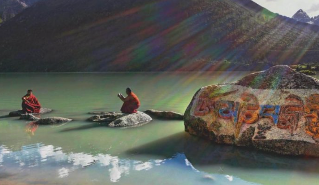 Méditation sur une rivière